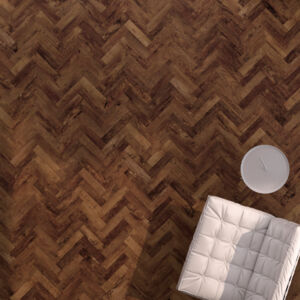 moabi visgraat parket vloer afwerking  Naturel